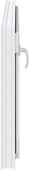 vidaXL - Kelderraam - RISOR - 110x60 - cm - draaikiep-draai - DIN - links - wit
