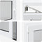 vidaXL - Kelderraam - RISOR - 110x60 - cm - draaikiep-draai - DIN - links - wit