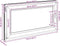 vidaXL - Kelderraam - RISOR - 110x60 - cm - draaikiep-draai - DIN - links - wit