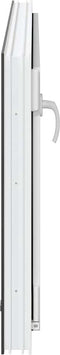 vidaXL - Kelderraam - RISOR - 110x60 - cm - draaikiep-draai - DIN - links - antraciet