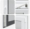 vidaXL - Kelderraam - RISOR - 110x60 - cm - draaikiep-draai - DIN - rechts - antraciet