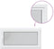 vidaXL - Kelderraam - RISOR - 120x60 - cm - draaikiep-draai - DIN - rechts - wit