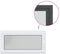 vidaXL - Kelderraam - RISOR - 120x60 - cm - draaikiep-draai - DIN - links - antraciet