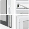 vidaXL - Kelderraam - RISOR - 120x60 - cm - draaikiep-draai - DIN - links - antraciet