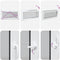 vidaXL - Kelderraam - RISOR - 120x60 - cm - draaikiep-draai - DIN - links - wit