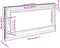 vidaXL - Kelderraam - RISOR - 120x60 - cm - draaikiep-draai - DIN - rechts - wit