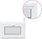 vidaXL - Kelderraam - RISOR - 60x40 - cm - 2 - glas - kiepbaar - wit