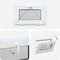 vidaXL - Kelderraam - RISOR - 60x40 - cm - 2 - glas - kiepbaar - wit