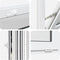 vidaXL - Kelderraam - RISOR - 60x40 - cm - 2 - glas - kiepbaar - wit