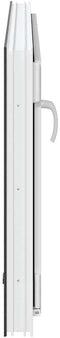 vidaXL - Kelderraam - RISOR - 60x90 - cm - draaikiep-draai - DIN - links - antraciet