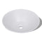vidaXL - Keramische - wasbak - taps - (wit)