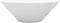vidaXL - Keramische - wasbak - taps - (wit)