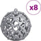 vidaXL - Kerstballen - 100 - st - 3/4/6 - cm - blauw - en - zilverkleurig
