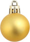 vidaXL - Kerstballen - 100 - st - zilverkleurig/goudkleurig