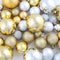 vidaXL - Kerstballen - 100 - st - zilverkleurig/goudkleurig