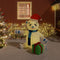 vidaXL - Kerstbeer - met - LED's - opblaasbaar - 180 - cm