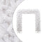 vidaXL - Kerstboog - 240 - cm - wit