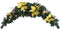 vidaXL - Kerstboog - met - LED-lampjes - 90 - cm - PVC - groen