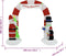 vidaXL - Kerstboog - opblaasbaar - met - LED's - 260 - cm