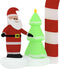 vidaXL - Kerstboog - opblaasbaar - met - LED's - 260 - cm