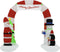 vidaXL - Kerstboog - opblaasbaar - met - LED's - 260 - cm
