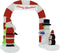 vidaXL - Kerstboog - opblaasbaar - met - LED's - 260 - cm