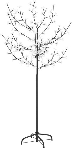 vidaXL - Kerstboom - 120 - LED's - warmwit - licht - kersenbloesem - 150 - cm