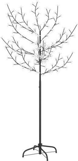 vidaXL - Kerstboom - 120 - LED's - blauw - licht - kersenbloesem - 150 - cm