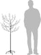 vidaXL - Kerstboom - 120 - LED's - blauw - licht - kersenbloesem - 150 - cm