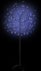 vidaXL - Kerstboom - 120 - LED's - blauw - licht - kersenbloesem - 150 - cm