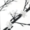 vidaXL - Kerstboom - 200 - LED's - warmwit - licht - kersenbloesem - 180 - cm