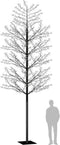 vidaXL - Kerstboom - 2000 - LED's - blauw - licht - kersenbloesem - 500 - cm
