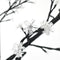 vidaXL - Kerstboom - 2000 - LED's - blauw - licht - kersenbloesem - 500 - cm