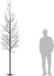vidaXL - Kerstboom - met - 1200 - LED's - meerkleurig - licht - kersenbloesem - 400 - cm