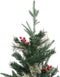 vidaXL - Kerstboom - met - dennenappels - 120 - cm - PVC - en - PE - groen