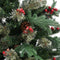 vidaXL - Kerstboom - met - dennenappels - 150 - cm - PVC - en - PE - groen