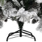 vidaXL - Kerstboom - met - dennenappels - en - sneeuw - 225 - cm - PVC - en - PE