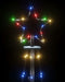 vidaXL - Kerstboom - met - grondpin - 108 - LED's - meerkleurig - 180 - cm