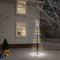vidaXL - Kerstboom - met - grondpin - 108 - LED's - meerkleurig - 180 - cm