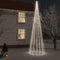 vidaXL - Kerstboom - met - grondpin - 1134 - LED's - koudwit - 800 - cm