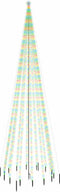 vidaXL - Kerstboom - met - grondpin - 1134 - LED's - meerkleurig - 800 - cm