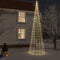 vidaXL - Kerstboom - met - grondpin - 1134 - LED's - meerkleurig - 800 - cm