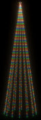 vidaXL - Kerstboom - met - grondpin - 1134 - LED's - meerkleurig - 800 - cm