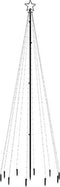 vidaXL - Kerstboom - met - grondpin - 310 - LED's - meerkleurig - 300 - cm