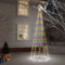 vidaXL - Kerstboom - met - grondpin - 310 - LED's - meerkleurig - 300 - cm