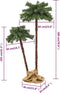 vidaXL - Kerstboom - met - LED - 150 - cm - en - 180 - cm