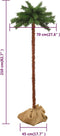 vidaXL - Kerstboom - met - LED - 210 - cm