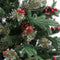 vidaXL - Kerstboom - met - LED - en - dennenappels - 150 - cm - PVC - en - PE - groen