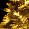 vidaXL - Kerstboom - met - LED - en - dennenappels - 150 - cm - PVC - en - PE - groen