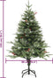 vidaXL - Kerstboom - met - LED - en - dennenappels - 150 - cm - PVC - en - PE - groen